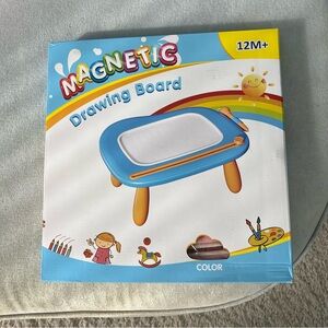 NWT Magnetic Drawing Board for Kids - Blue